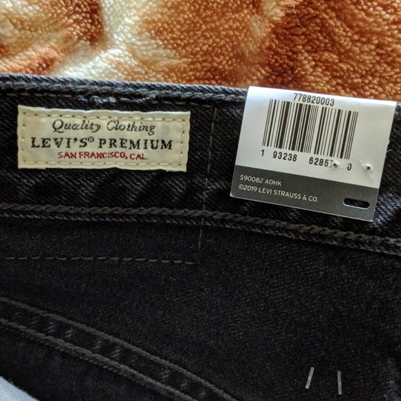 {Levi's} High Rise Deconstructed Button Fly Skirt - Picture 9 of 10